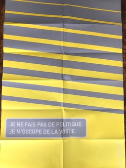 Je ne fais pas de la politique, je m'occupe de la voirie.