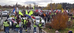 Manifestation à Manosque (04)