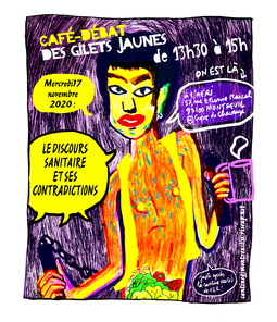 café débat des GJ de montreuil