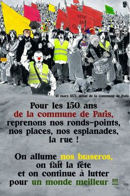 Vive la Commune ! Vive les gilets jaunes
